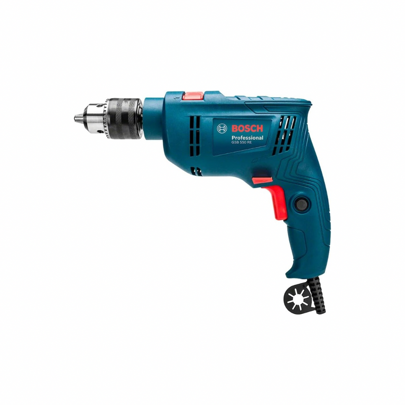 Bosch Furadeira de Impacto GSB 550 550W 127V com maleta